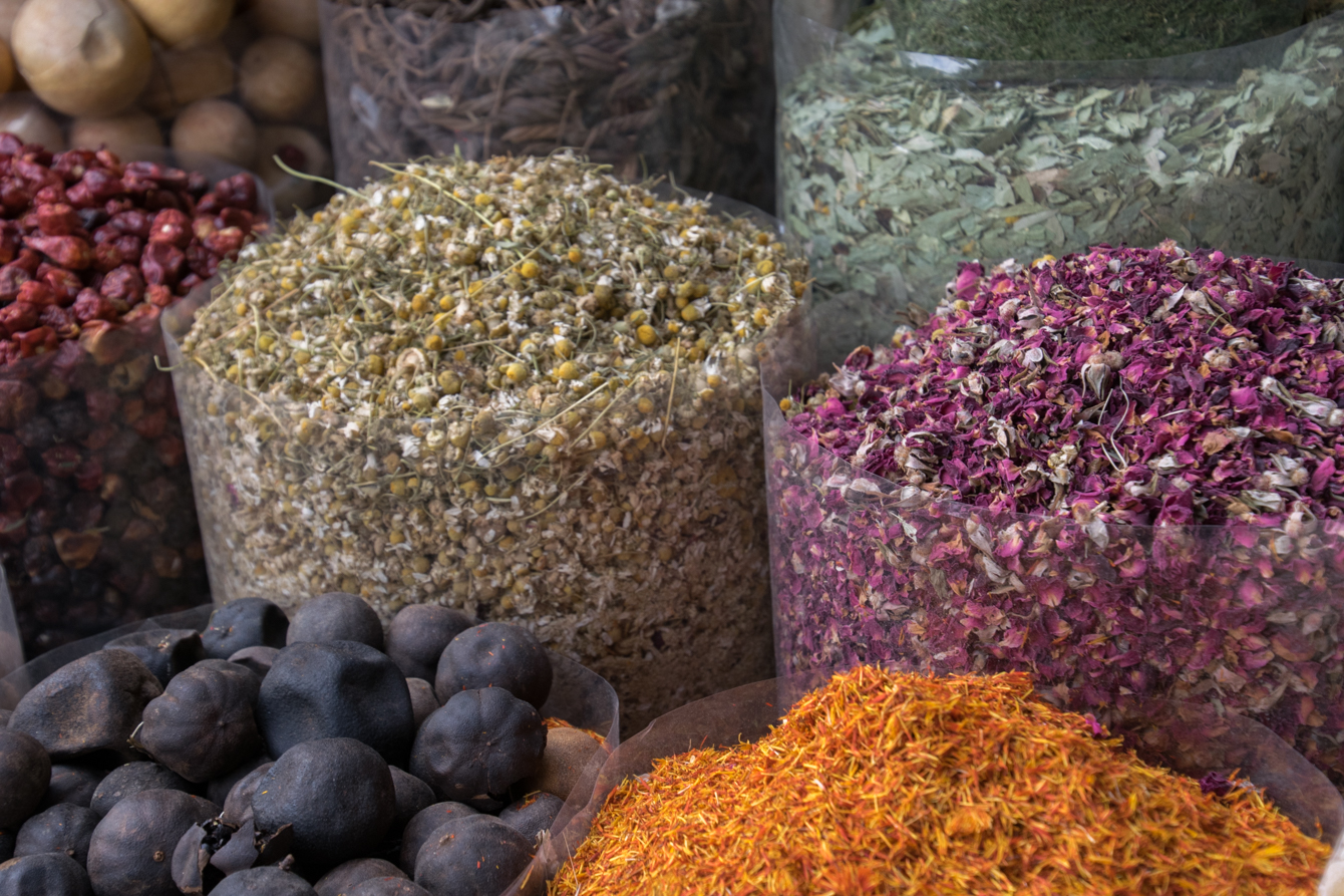 spices at the spice souk